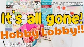 NO MORE HOBBY LOBBY CLEARANCE! LAST HAUL OF SPRING 2025