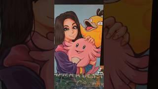 #art #pokemon #pokemontcg #artist #paint #pokemoncard #pokemongo #pokemontrainer #chansley #psyduck