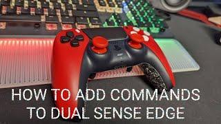 How to add commands to the DualSense Edge Fn buttons on PC using Steam