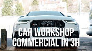 Cinematic Car Workshop Commercial - Sony a7iii