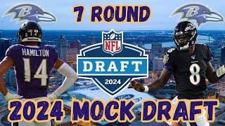 Full 7-Round 2024 Baltimore Ravens Mock Draft!