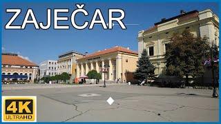 [4K] Zaječar - SerbiaWalking Tour - City Centre