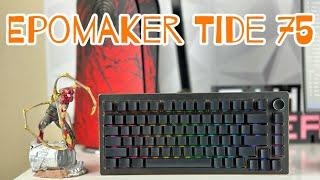 Epomaker Tide 75 Keyboard Unboxing and Review! (2024)