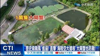 【每日必看】"歷史級颱風"進逼! 直擊"海陸空大搶收"大閘蟹也防颱! 20240930