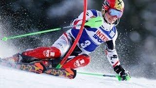 Race with alpine ski king, Marcel Hirscher