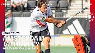 Amsterdam - Hurley  Tulp Hoofdklasse Heren ‘24/’25 RONDE 9 | Samenvatting