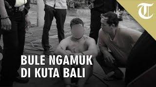 Viral Video Bule Ngamuk di Jalanan Kuta Bali