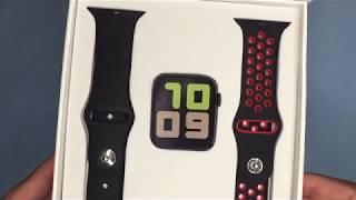 T55 SMART WATCH UNBOXING & REVIEW (Clone of apple watch series 5)