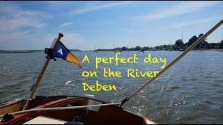Tarka's first voyage on the East Coast Rivers: a beautiful dinghy cruise up the River Deben
