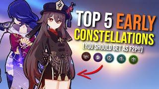 Top 5 BEST EARLY Constellations You SHOULD GO FOR!! | Genshin Impact