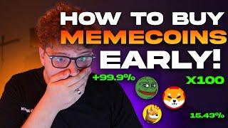 How To Find 1000X MEMECOINS + Best Strategies