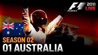 F1 2011 Career Mode - Part 20 // Australia (LIVE)