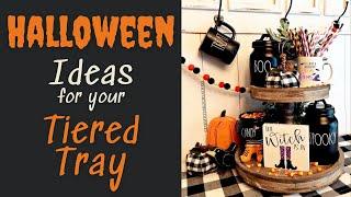 45 Awesome Halloween Tiered Tray Ideas