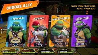 Fortnite TMNT Dimensions (Roguelike) 4-Player Co-Op Ninja Turtles Gameplay