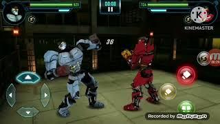 Real Steel WRB Gameplay Ambush Blue Bomber vs Ambush Red Rocker