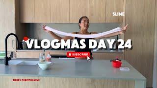 I MADE SLIME | VLOGMAS DAY 24