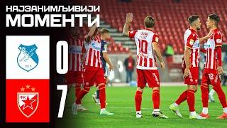 Tekstilac - Crvena zvezda 0:7, highlights