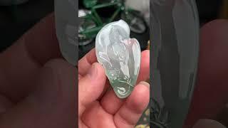 随型翡翠观音 #玉雕文化 #翡翠雕刻 #翡翠订制 #gemstone #jewelry