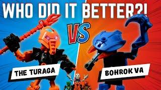 BIONICLE: WHICH WAVE'S BETTER?! TURAGA OR VA?