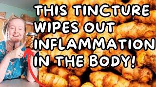 Make This Tincture To Battle Inflammation!Homemade Tumeric Root Tincture For Health!