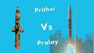 Prithvi Missile vs Pralay Missile