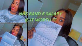 MY FIRST UKSALARY/ZAMBIAN NURSE:HOW MUCH ARE BAND 5 NHS NURSES PAID/IS IT ENOUGH 