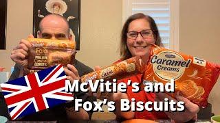 Americans Try McVitie's and Fox's Biscuits | Oaty Creams & Indulgent Centre Cookies