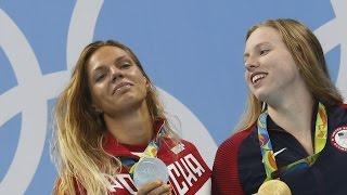 Rio 2016: US swimmer Lilly King explains finger-wagging