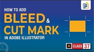 How to add cut marks in adobe illustrator | How to add bleed in adobe illustrator 2022