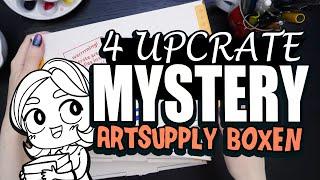 Ich habe 4 Upcrate Artsupply Boxen getestet ⭐️ MYSTERY BOX