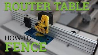 Build a ROUTER TABLE FENCE system  ULTIMATE Router Table series Part 2