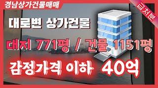 경남상가매매 감정가격 이하 밀양시 6차선 대로변 상가건물 급처분