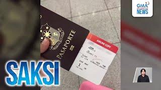 Pasaherong pa-Taiwan sana pero na-offload, inirereklamo ang aniya'y paraan ng pagtatanong... | Saksi