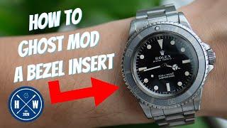 How to Ghost Mod (fade) a Bezel!! | SKX MOD Series Part 1