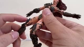 Marvel Legends Witch Blade with Pitt BAF fig. review