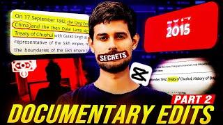 Pro Editing Like @dhruvrathee @The_SaqlainKhan @NitishRajput |Documentary Style in CapCut!