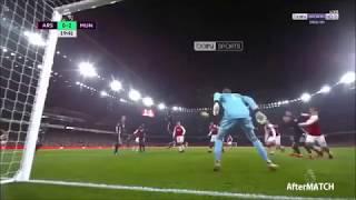 Great saves in 1 minute | David De Gea vs Arsenal 2017-18