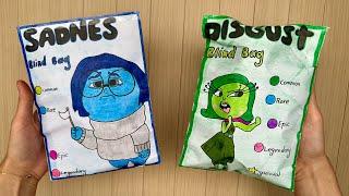 Inside out 2 blind bag paper unboxing  | paperdiy | papersquishy | papercraft | ASMR paper