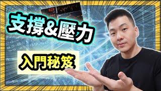 【比特幣,虛擬貨幣 ,外匯技術分析】10分鐘學會畫出Support Resistance 支撐和阻力位置｜(必看)