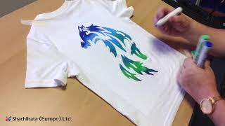 Artline Tshirt Marker & Laundry Marker | Wolf Tshirt Design