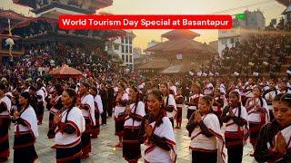 World Tourism Day at Basantapur || 1000 Dancers and Dhime Baja || Kutumba