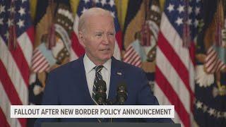 Fallout after new border policy announcement from Biden administration