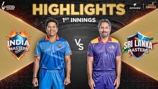 India vs Sri Lanka | 1st Innings Highlights |  International Masters League | Colors Cineplex