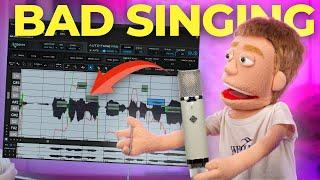 Can AutoTune Fix BAD SINGING?!? BEFORE & AFTER | Vocal Pitch Correction Tutorial