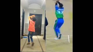 Unique Action Sohail Tanveer Bowling Copy  || #shorts #youtubeshorts #shortfeed #cricket