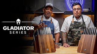 The ULTIMATE KNIFE BLOCK | GLADIATOR Series 18 Piece SET | DALSTRONG