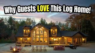 How Two Stunning Log Homes Became the Ultimate Getaways!