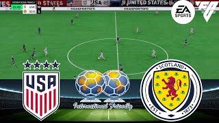 FC 24 - USA W vs Scotland W 26/11/2024 - INTERNATIONAL FRIENDLY - Gameplay PS5