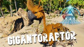 Taming A Gigantoraptor | Ark Survival Ascended