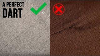 How to Make a Perfect Jacket Dart without Puckering